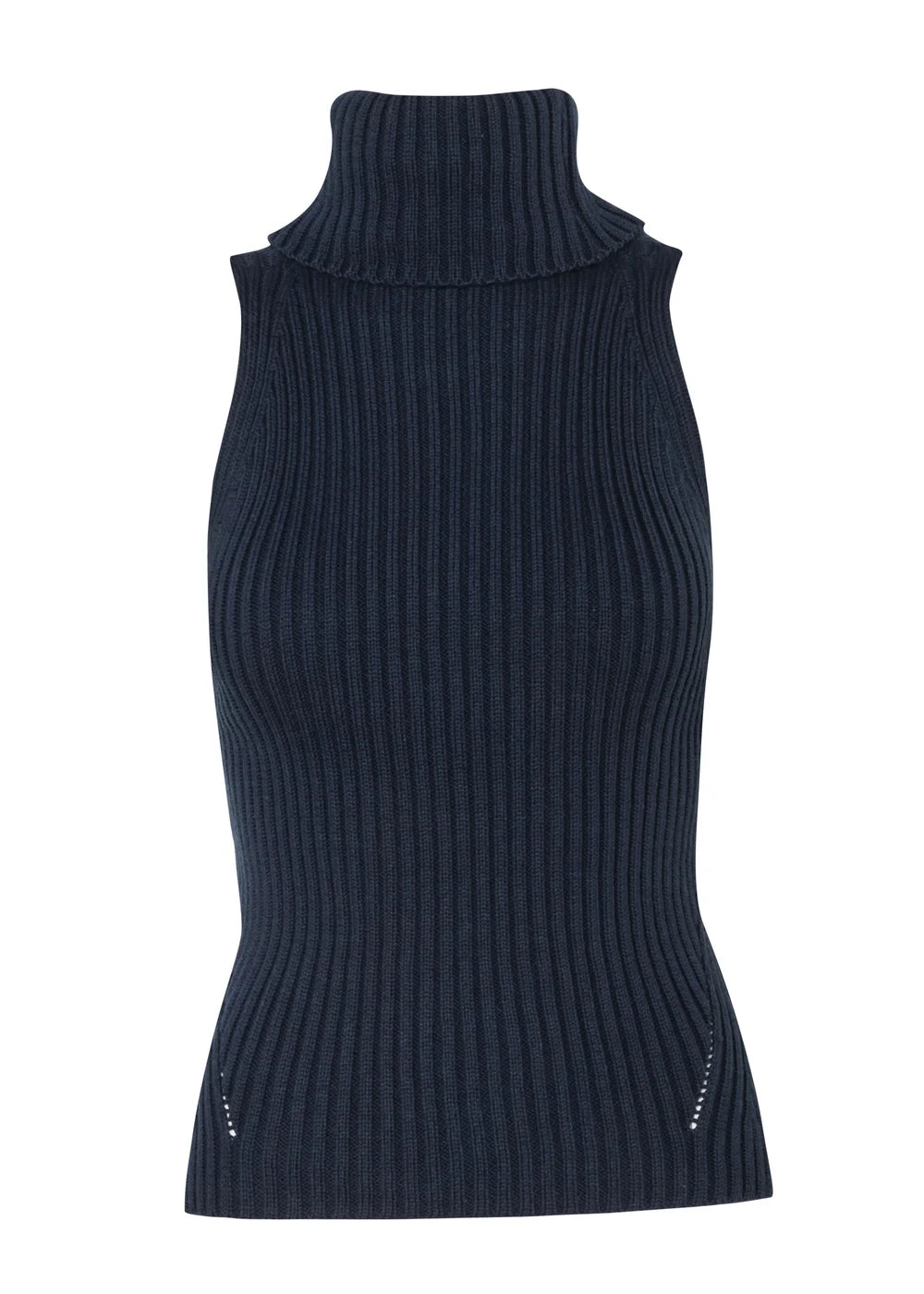TOP HELENA en AZUL OSCURO - Vista frontal | ZEPHIR