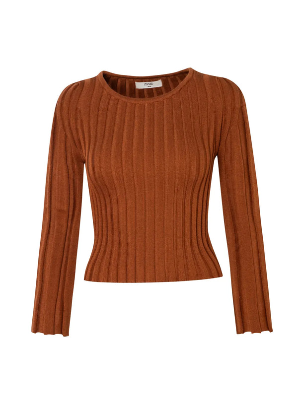 TOP LAYLA en LADRILLO - Vista frontal | ZEPHIR