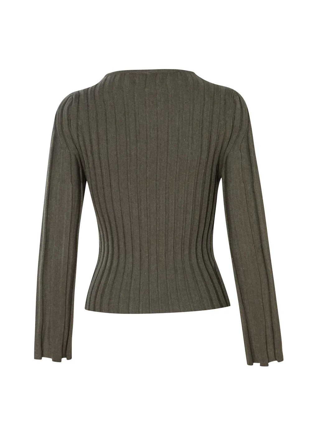 TOP LAYLA en VERDE MILITAR - Vista de espalda | ZEPHIR