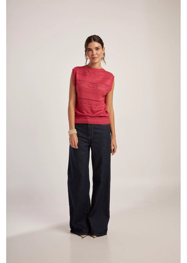 TOP NOTO en RASBERRY - Vista frontal | ZEPHIR
