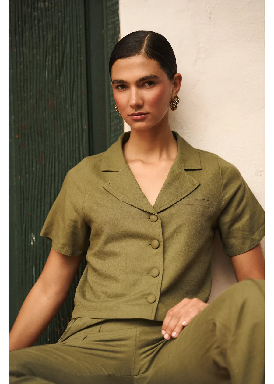 TOP WILLOW VERDE MILITAR