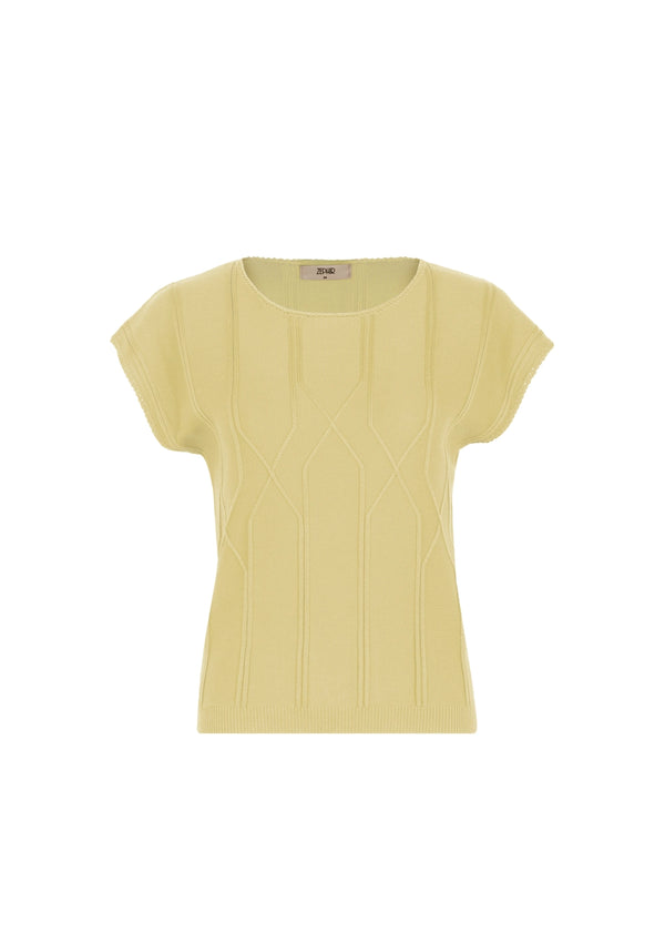 TOP WISH en BANANA - Vista frontal | ZEPHIR