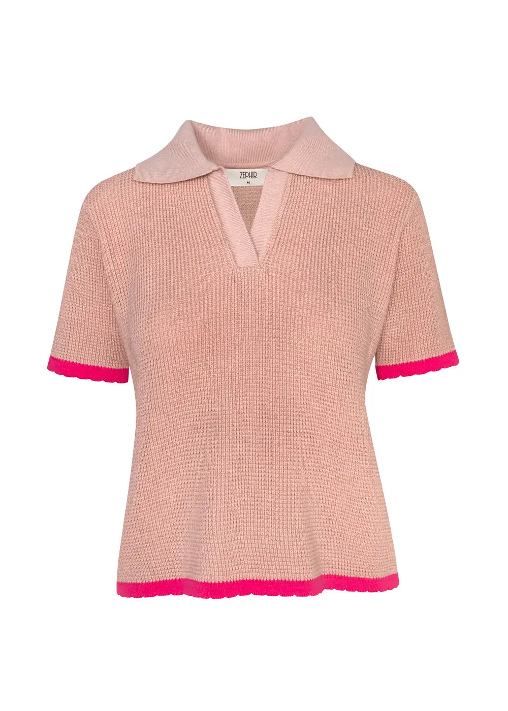 TOP EVA en PINK BLUSH - Vista frontal | ZEPHIR