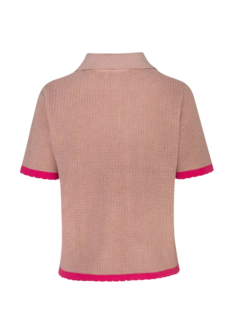 TOP EVA en PINK BLUSH - Vista de espalda | ZEPHIR