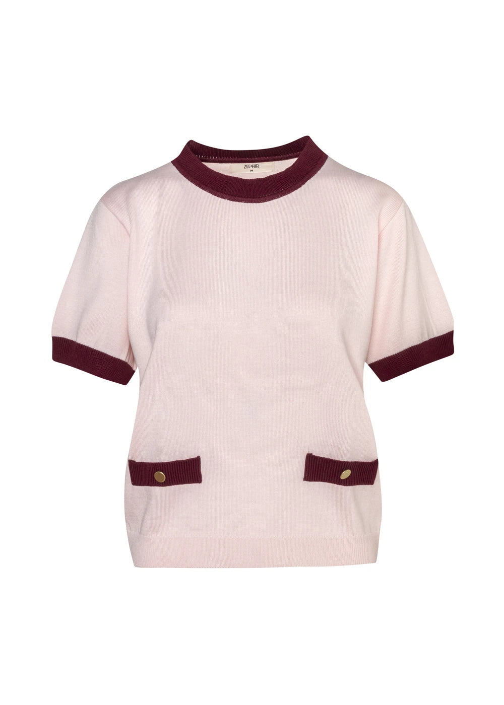 TOP PEACE en ROSADO - Vista frontal | ZEPHIR