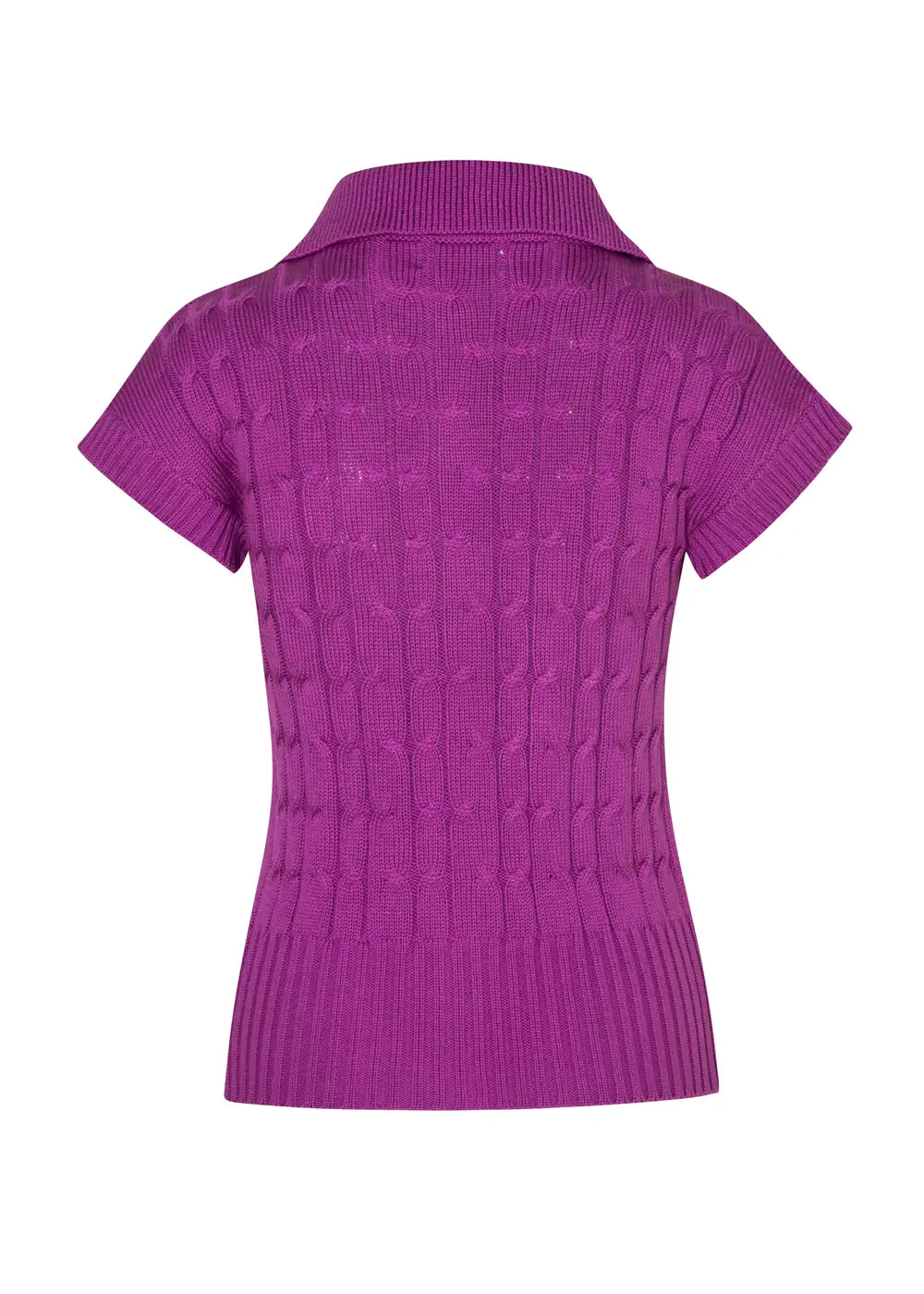 VEST FLORENCIA en MORADO - Vista de espalda | ZEPHIR