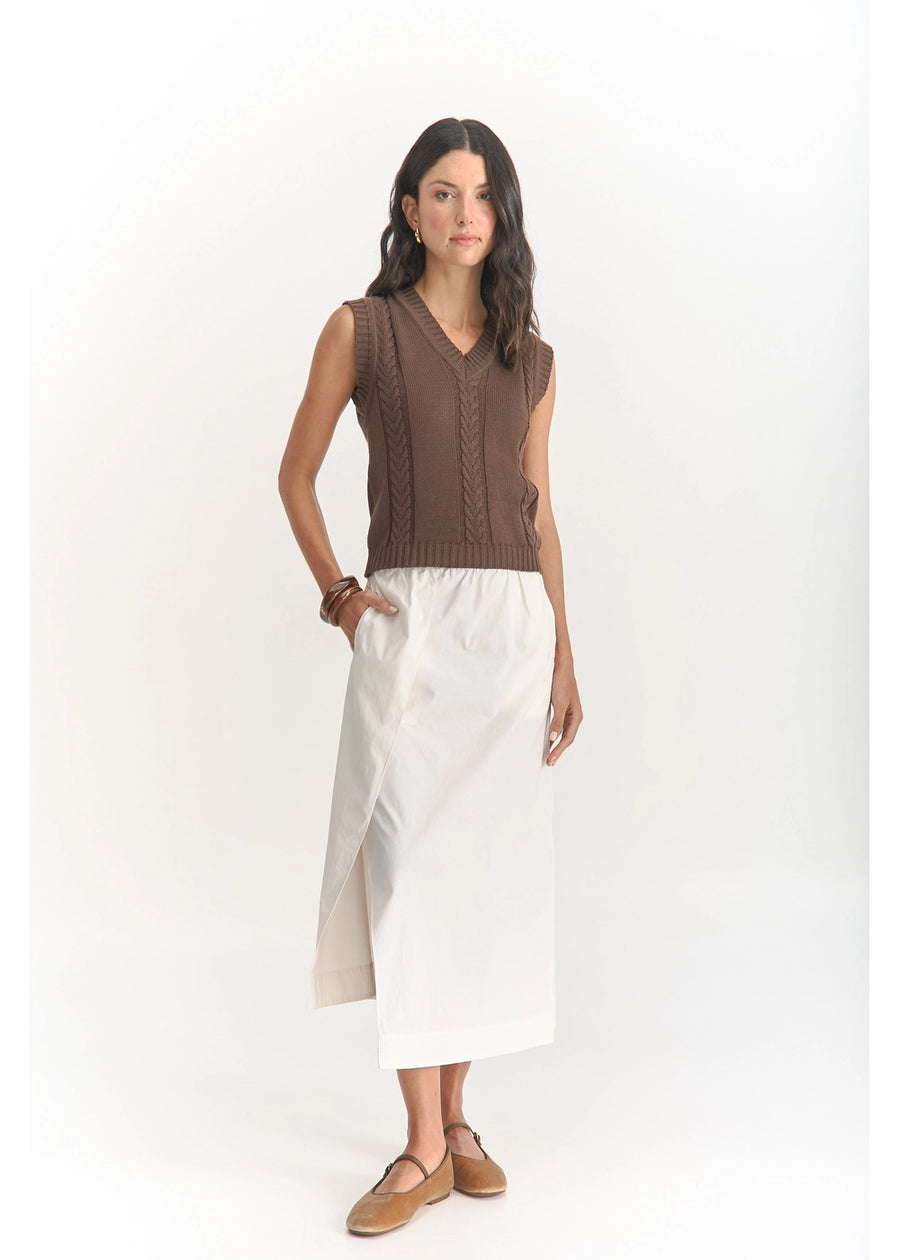 VEST HARPER CACAO