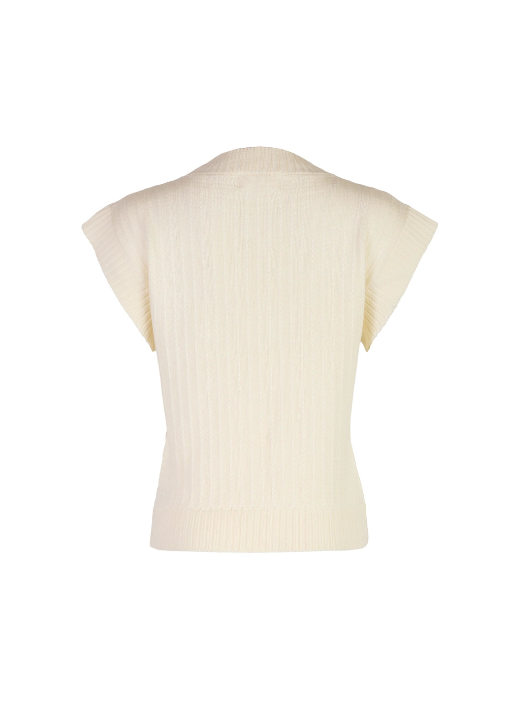 VEST MARSELLA en BLANCO - Vista de espalda | ZEPHIR