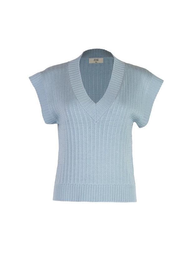 VEST MARSELLA en SKY BLUE - Vista frontal | ZEPHIR