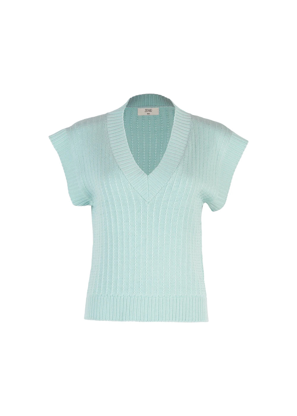 VEST MARSELLA en VERDE MENTA - Vista frontal | ZEPHIR