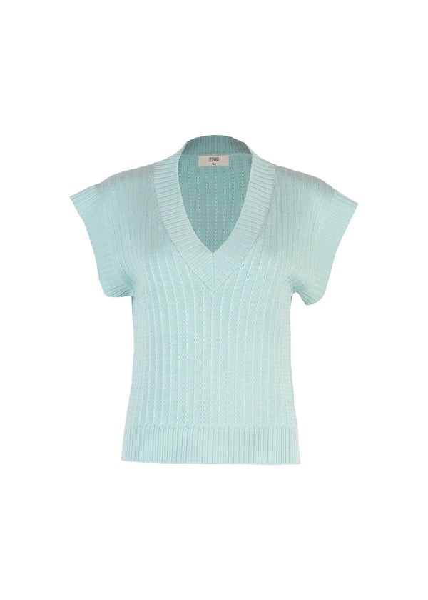 VEST MARSELLA en VERDE MENTA - Vista frontal | ZEPHIR