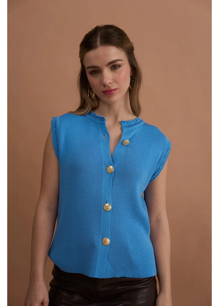 VEST NOVA AZUL REY