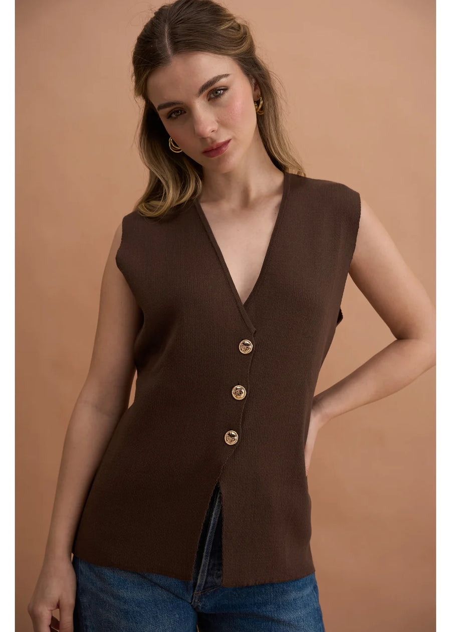 VEST PAM CACAO