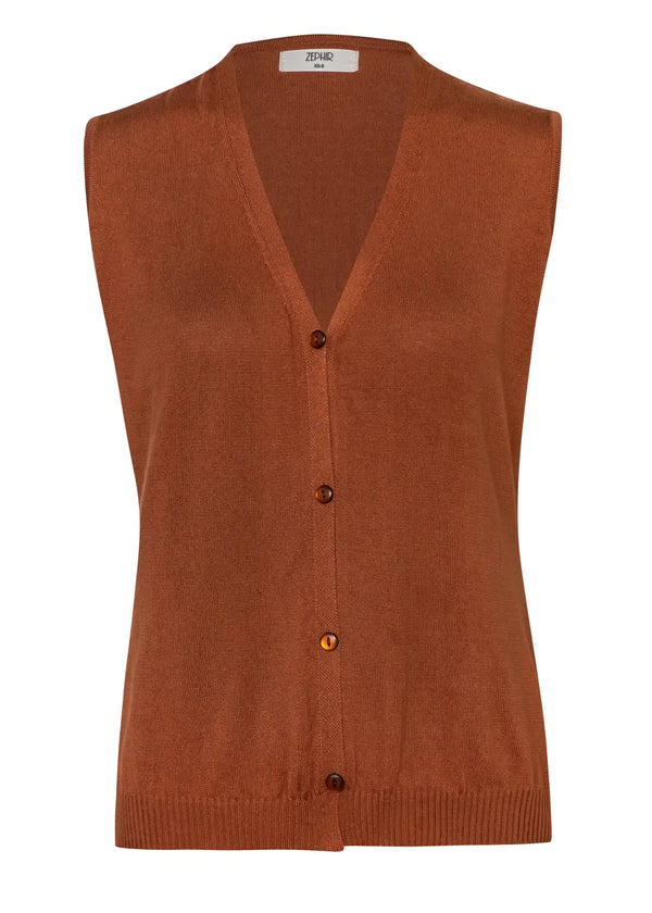 VEST RETRO en LADRILLO - Vista frontal | ZEPHIR