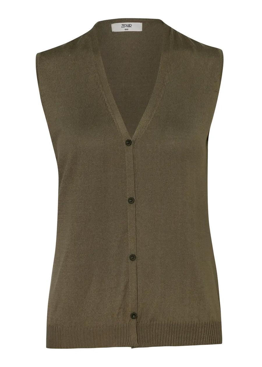 VEST RETRO VERDE MILITAR