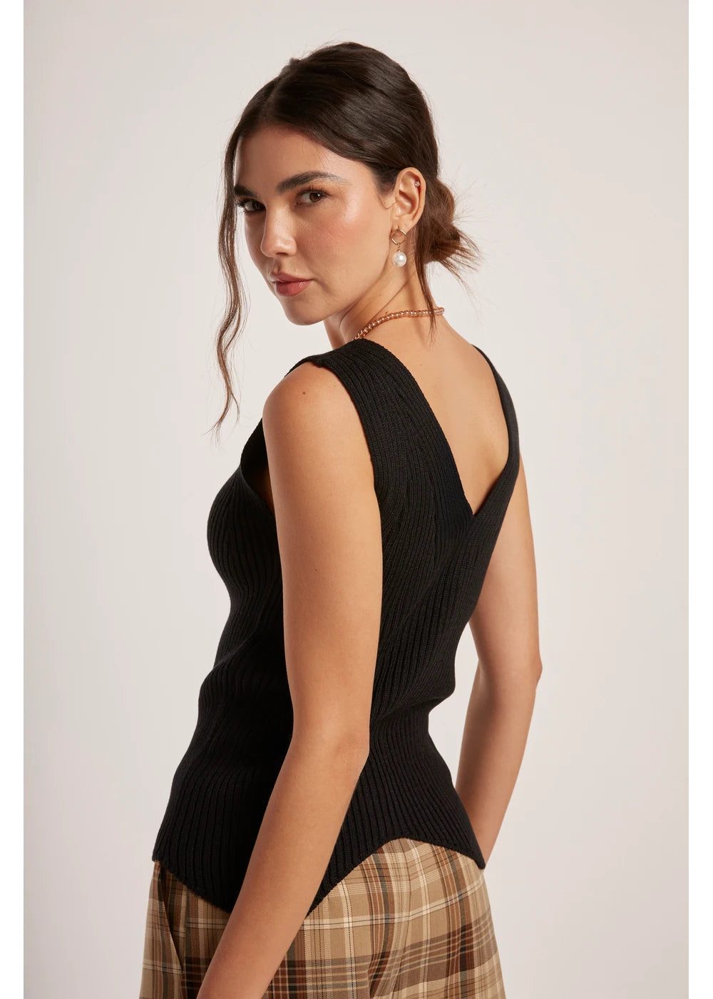 VEST SOON en NEGRO - Vista de espalda | ZEPHIR