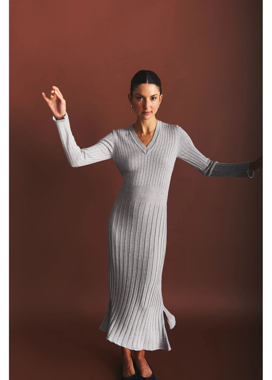 VESTIDO ELICE GRIS