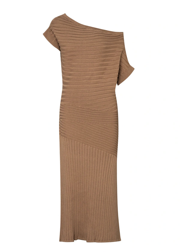 VESTIDO LEA en CHAI - Vista frontal | ZEPHIR