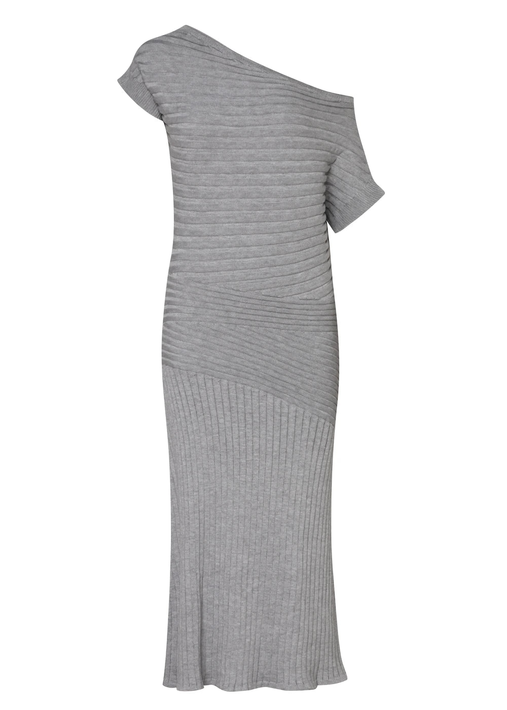 VESTIDO LEA en STONE - Vista frontal | ZEPHIR