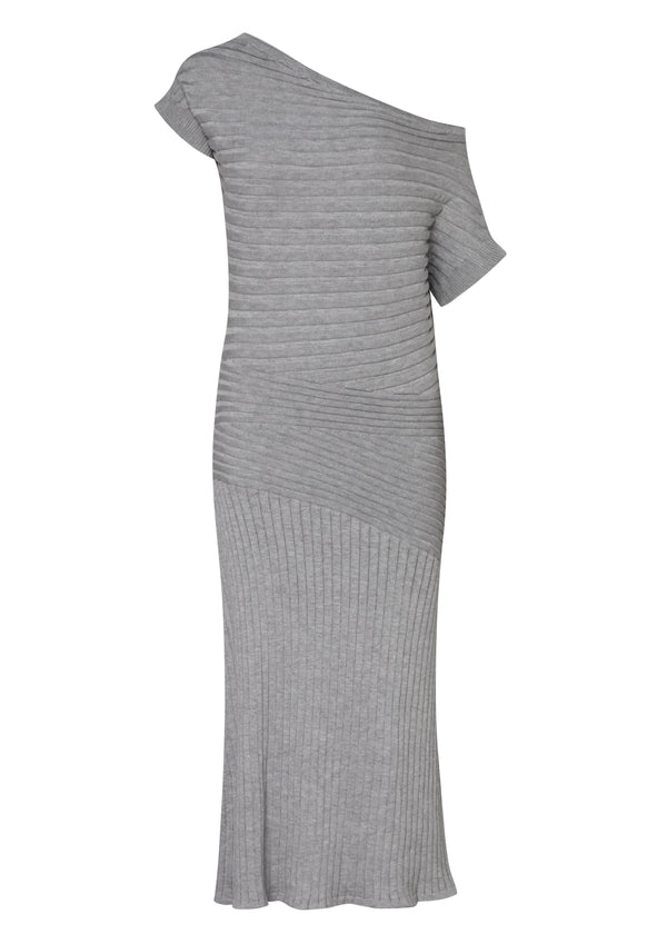 VESTIDO LEA en STONE - Vista frontal | ZEPHIR