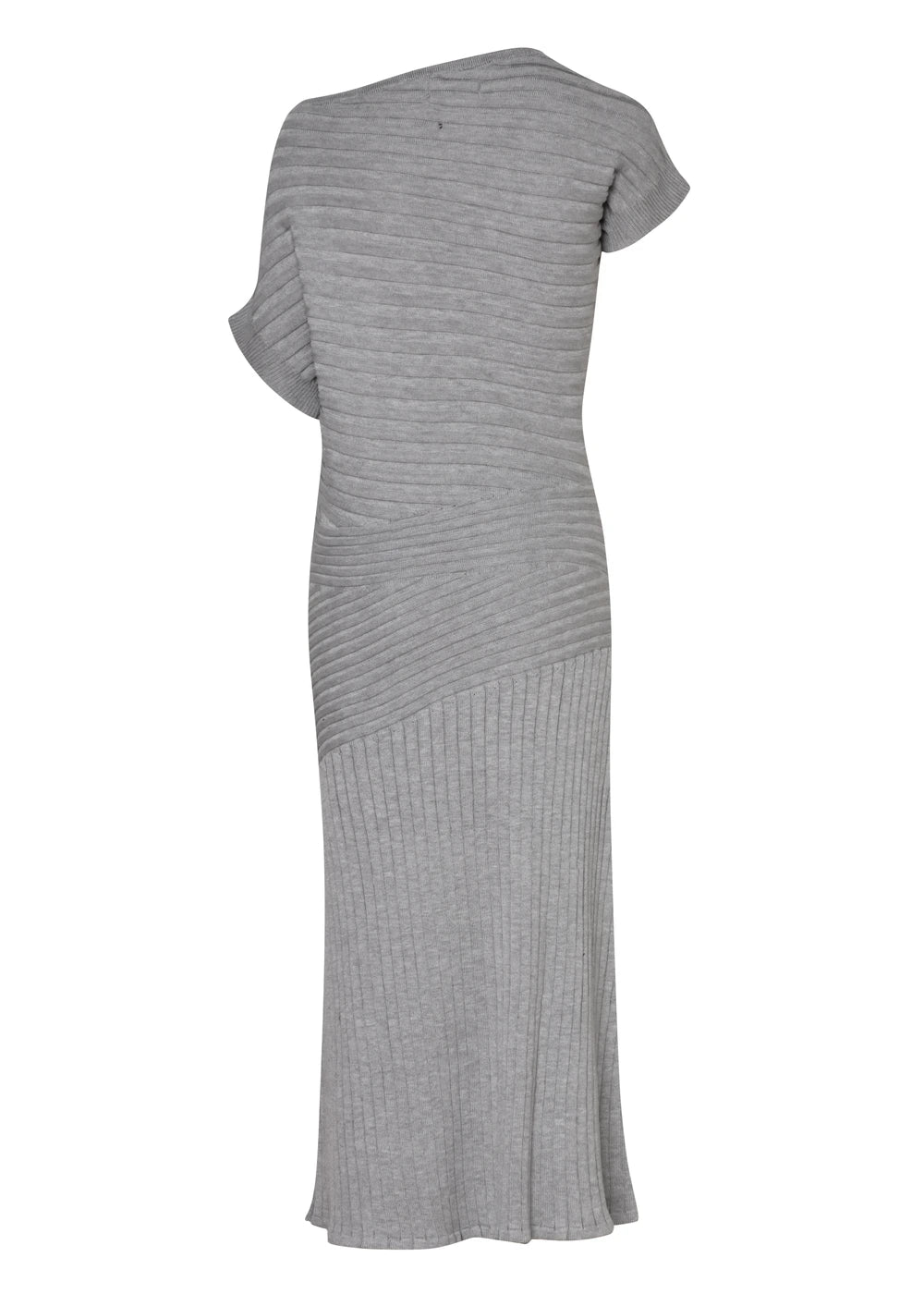 VESTIDO LEA en STONE - Vista de espalda | ZEPHIR