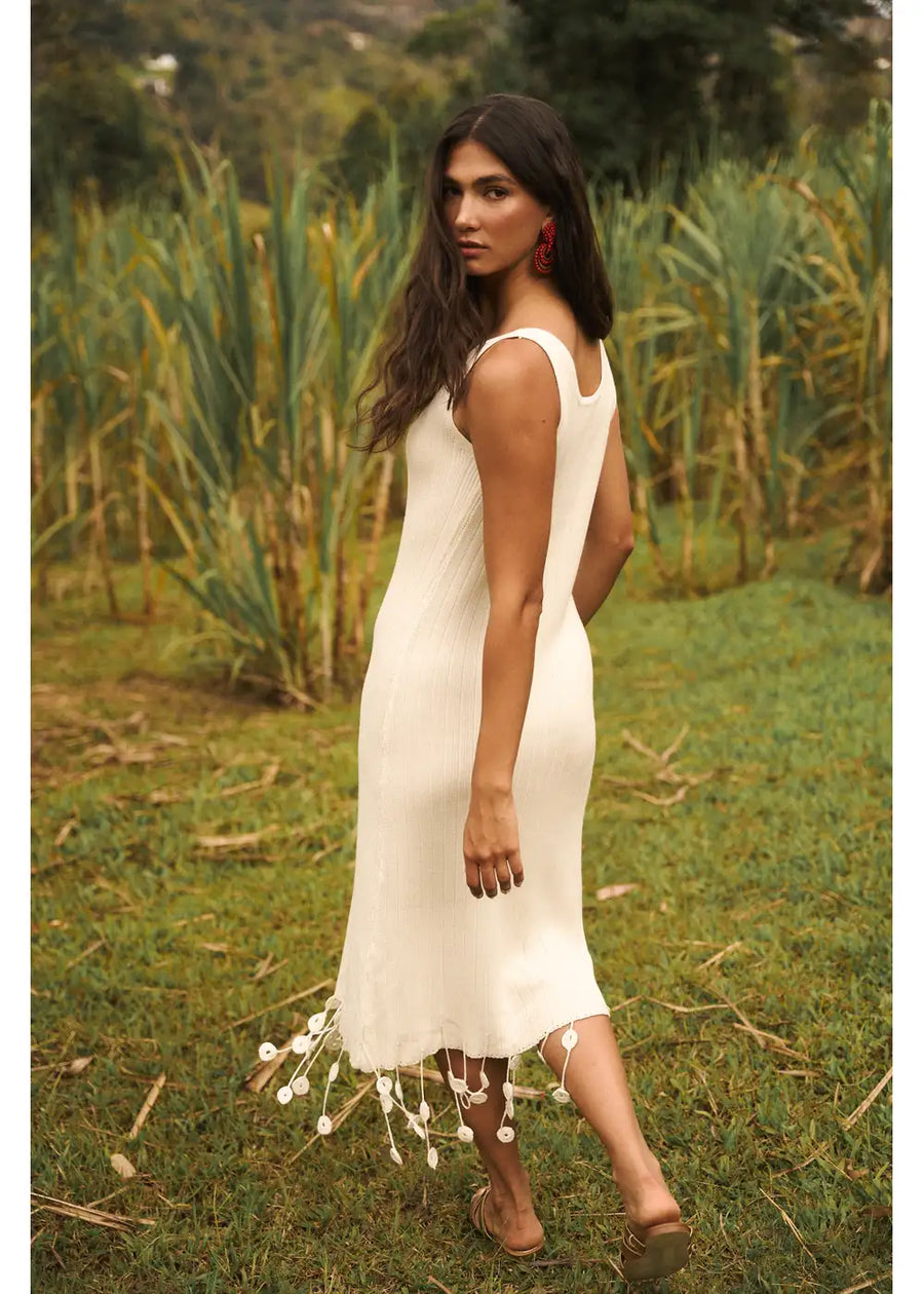 VESTIDO SAHARA BLANCO